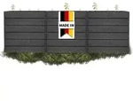 Garantia - Ergo Quadro U L 75 Hochbeet Stone, Inkl. Flora Wassersparsystem