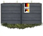 Garantia - Ergo Vario 2 Hochbeet Stone, Inkl. Flora Wassersparsystem