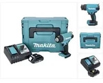 Makita Dhg 180 Ra1j Akku Hei&szlig;luftgebl&auml;se 18 V 550 &deg;c + 1x Akku 2,0 Ah + Ladeger&auml;t