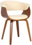 Stuhl Bruce Kunstleder Creme