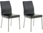 2er Set Esszimmerst&uuml;hle Colmar Schwarz
