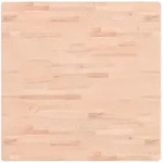 Tischplatte 90x90x1,5 Cm Quadratisch Massivholz Buche Vidaxl