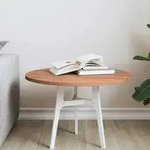 Tischplatte &Oslash;50x1,5 Cm Rund Massivholz Buche - Vidaxl