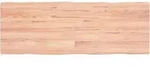 Tischplatte 140x50x(2-4) Cm Massivholz Behandelt Baumkante - Vidaxl