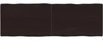 Tischplatte 180x60x(2-4) Cm Massivholz Behandelt Baumkante - Vidaxl