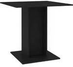Esstisch Schwarz 80x80x75 Cm Holzwerkstoff - Vidaxl