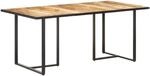 Esstisch 180 Cm Raues Mangoholz Vidaxl