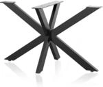 Tischbeine Aus Stahl Spidergestell 71x68x120cm In Schwarz Tischkufen Tischgestell