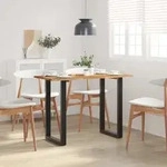 Vidaxl Esstisch 110x50x76 Cm Massivholz Akazie
