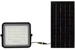 Vtac - V-tac Vt-80w 7824 Led-flutlichtstrahler, Solarmodul 19 W Neutralwei&szlig; Schwarz
