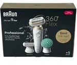 Braun Silk-&eacute;pil 9 Flex 9-071 3d 40 Pinzette Gold, Wei&szlig;