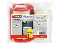 Easy Cover economy Folie für Malerarbeiten - 2 in 1 Malerfolie zum Abdecken und
