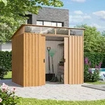 Ger&auml;tehaus 'l&uuml;beck 86', Holzoptik, 4,05 M2 - Pergart