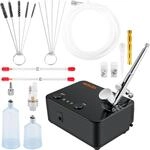 Dual Action Airbrush Set Mit Lackierpistole, 30 Psi &plusmn; 15 % Luftkompressor 230 V