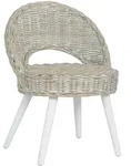 Sessel Kubu-rattan Wei&szlig; Vidaxl