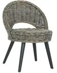 Sessel Kubu-rattan Schwarz Vidaxl