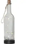 Star - Trading Solar Dekoration Bottle, Flasche, Lichterkette, Transparent, Led,