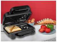 Princess - Sandwichmaker für 4 halbe Toasties, Grillplatte 22x11cm - 800Watt