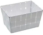 Badkorb Adria Mini Long 19x14x9cm White - Wenko