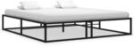 Bettgestell Schwarz Metall 200x200 Cm Vidaxl