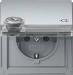 Gira Steckdose Kd Tx-44 Alu Schloss Gleich