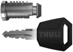 Schlie&szlig;zylinder Thule One Key System 8 St&uuml;ck Stahl