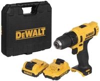 10.8v Li-ion Bohrschrauber (2x2,0 Ah) Im Koffer Dewalt Dcd710d2-qw