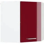 Vicco - Eckh&auml;ngeschrank R-line, Bordeaux Hochglanz, 57 Cm