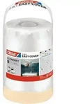 Tesa - Easy Cover Economy Folie F&uuml;r Malerarbeiten - 2 In 1 Malerfolie Zum Abdecken