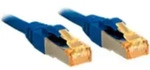 Patchkabel Cat6a S/ftp Lsoh Cat7 Rohkabel Blau 0.30m - Lindy