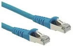 Roline Cat6a S/ftp Cu Lszh Ethernet Kabel Blau 1.5m