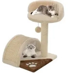 Katzen-kratzbaum Sisal 40 Cm Beige Und Braun Vidaxl