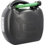 Kraftstoffkanister Schwarz 20 L Aus Kunststoff, Mit Ausgie&szlig;er