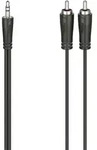 Hama 00205110 Klinke / Cinch Audio Anschlusskabel [2x Cinch-stecker - 1x