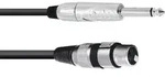 Omnitronic - Kabel Ac-50 Xlr-kuppl./klinke-st.mono 2m Anschlusskabel Stecker Audio