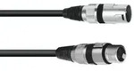 Omnitronic Xlr-kabel 3-polig, 5 M, Schwarz