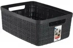 5l Curver Jute-aufbewahrungsbeh&auml;lter, Anthrazit