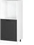 Vicco - Herdumbauschrank R-line, Anthrazit Landhaus, 60 Cm