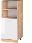 Vicco - Herdumbauschrank R-line, Wei&szlig; Hochglanz, 60 Cm