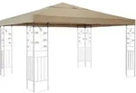 Ersatzdach F&uuml;r Bl&auml;tter Pavillon 3x3m Pavillondach Sand Ersatzbezug