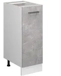 Vicco - Apothekerschrank R-line, Beton, 30 Cm Ohne Arbeitsplatte