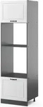 Vicco - Mikrowellenschrank R-line, Wei&szlig; Landhaus, 60 Cm