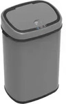 Sensor-m&uuml;lleimer 58l M&uuml;lleimer Mit Sensor Abfalleimer Grau - Svita