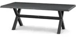 Siena Garden Sincro Dining Tisch &ndash; 200 X 100 Cm, Aluminium (matt Anthrazit) & Hpl