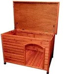 Natura Flachdach-hundeh&uuml;tte, 104 X 72 X 68 Cm