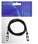 Xlr-kabel 3-polig, 1,5 M, Schwarz - Omnitronic