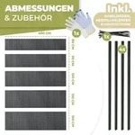 Pvc Sichtschutzmatte Sichtschutzzaun Balkonverkleidung Windschutz Wetterfest