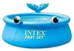 Intex Easy Set Waldb&auml;r Aufstellpool Blau 880l