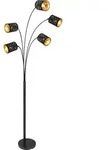 Stehlampe - Clarke - Schwarz - Metall - E14 - 15229s4 - Globo