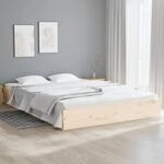 Massivholzbett 140x200 Cm Vidaxl 245687